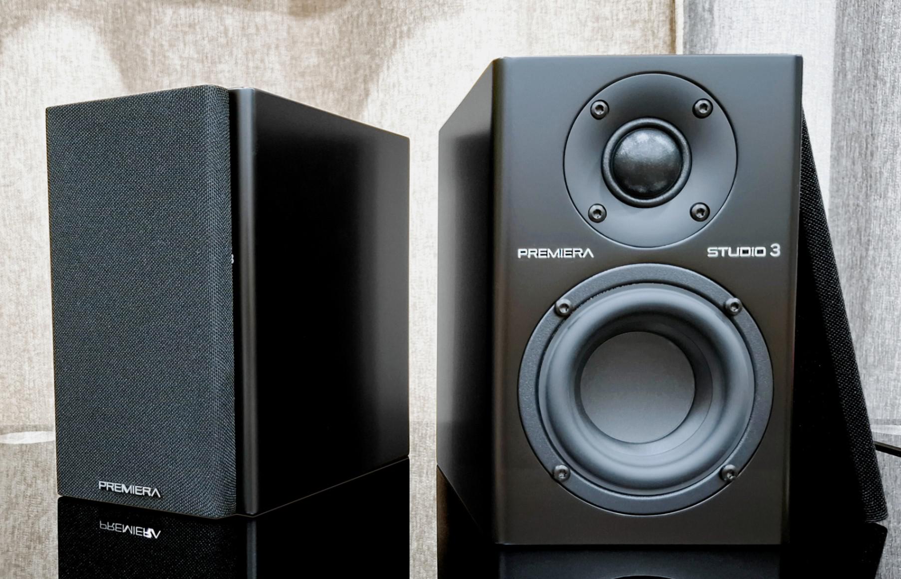 PREMIERA MS-3 Studio 3 - первые в линейке профессиональныx полочныx акустических систем