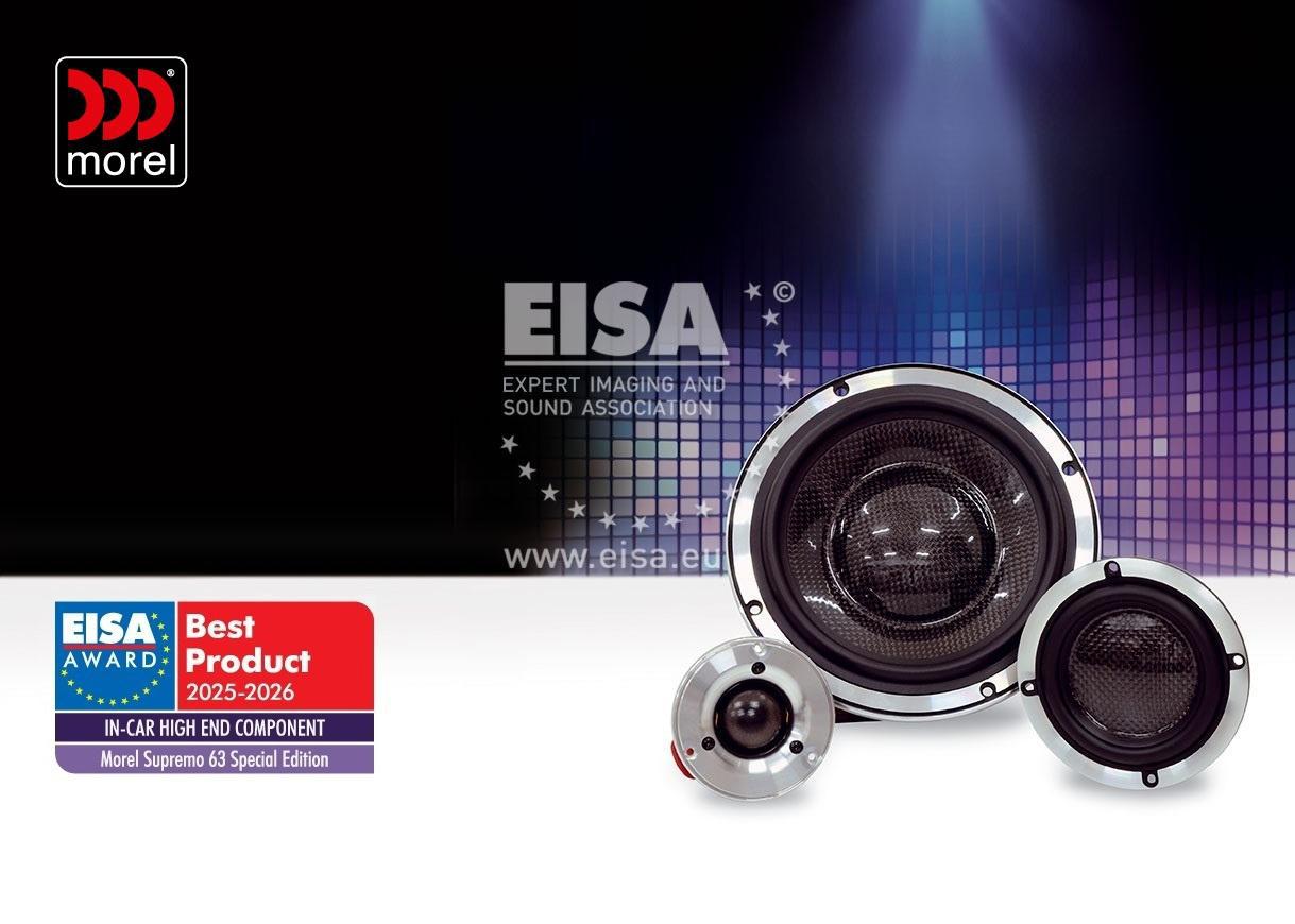 Morel Supremo 63 Special Edition получила престижную награду EISA 2025/2026